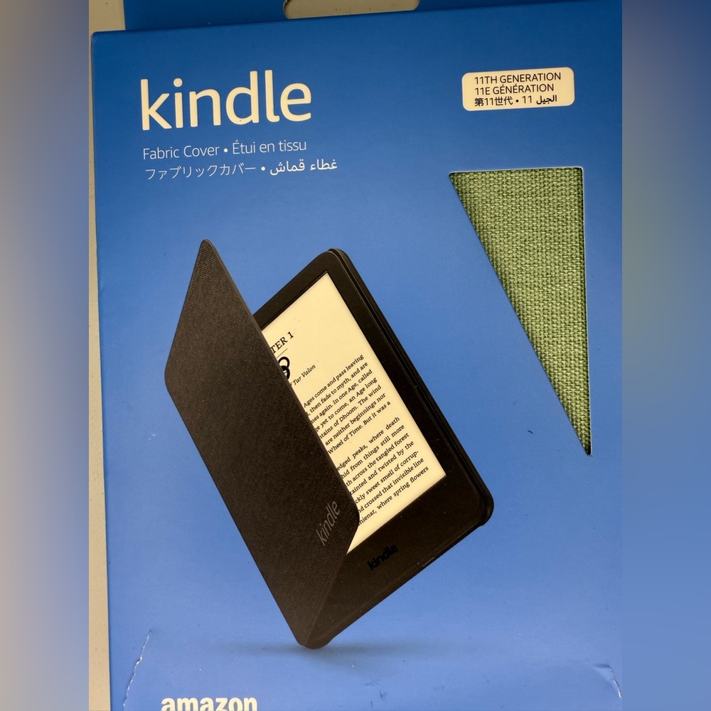 NWT Amazon Kindle Fabric Cover 11th Generation (2022) – Magnetic Sleep/Wake Case